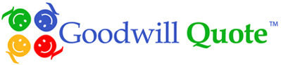 Goodwill Quote Logo
